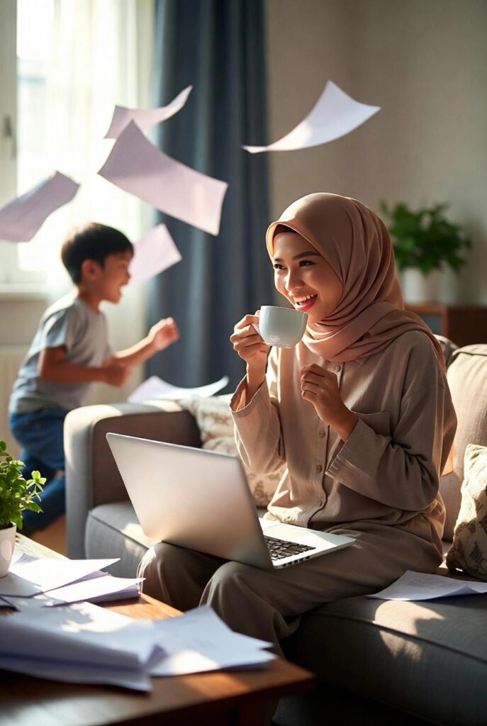 5 Cara Tahan Diri Dari Dunia Riuh. Jiwa Tetap Tenang.