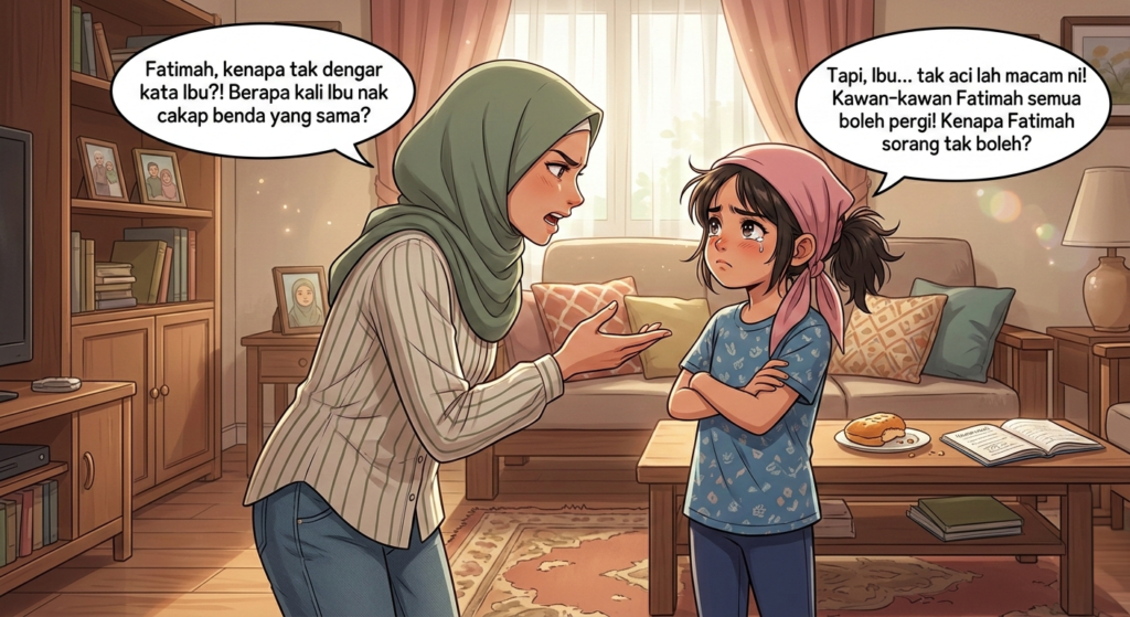 Amaran Kepada yang Mempunyai Anak yang Degil.