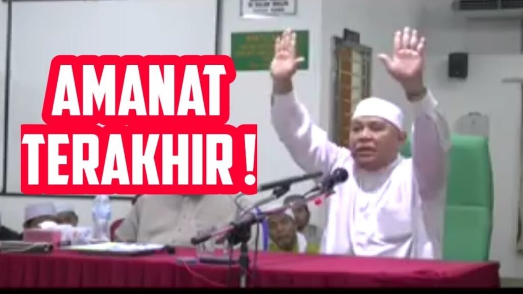 Ceramah Terakhir Allahyarham Ustaz Abu Hassan Din Yang Mungkin Tidak Pernah Anda Lihat | Solat Nabi