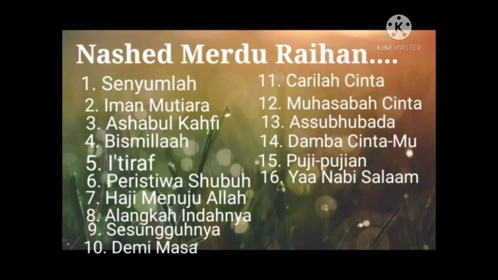 KUMPULAN LAGU ISLAMI RAIHAN MALAYSIA #raihan #nasheed #islamicmusic #malaysia