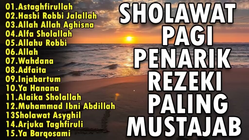 SHOLAWAT JIBRIL PEMBUKA PINTU REZEKI || Astaghfirullah || SHOLAWAT NABI MERDU TERBARU 2026